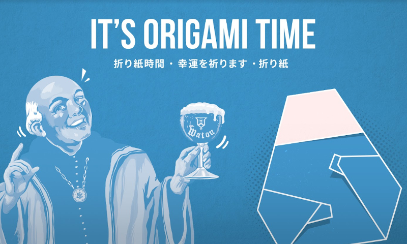 St Bernardus Origami Time